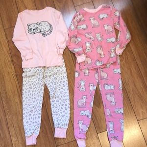Girls Size 6 Kitty Pajamas